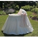ruffles and bows bassinet <br> (contact us for pricing)