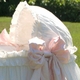 ruffles and bows bassinet <br> (contact us for pricing)