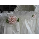 ruffles roses n bows bassinet <br> (contact us for pricing)