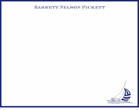 Sailboat Children's Stationery
