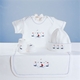 sailing away premium embroidered layette set by gordonsbury