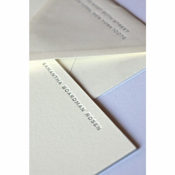 samantha social stationery