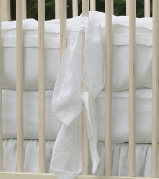 San Sebastian Crib Linens (Custom Colors Available) (Contact Us for Pricing)