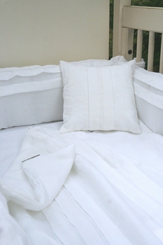 San Sebastian Crib Linens (Custom Colors Available) (Contact Us for Pricing)
