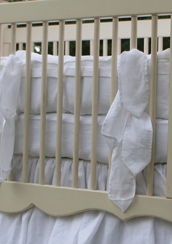 San Sebastian Crib Linens (Custom Colors Available) (Contact Us for Pricing)