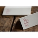 santa folded place cards