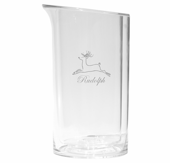 santas reindeer set of 8 wine glasses featured at babybox.com