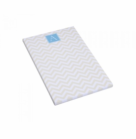 Santorini Chevron Desk Pad