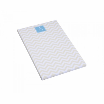 Santorini Chevron Desk Pad