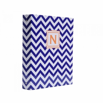santorini stripes children's binders