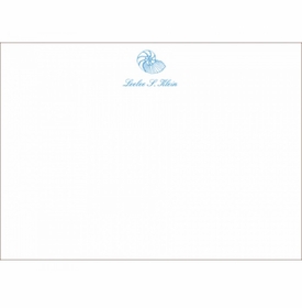 Scallop Shell Social Stationery