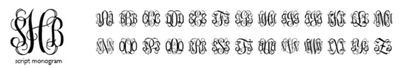 script monogram
