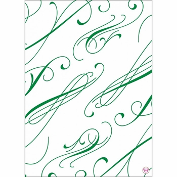 Scrolling Script Rehearsal Dinner Invitation