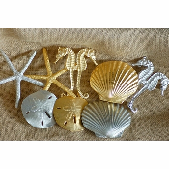 seahorse basket bag with ribbon