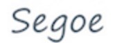 segoe