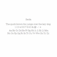 serifa