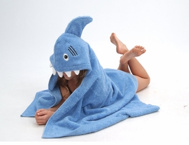 Shark Hooded Towel