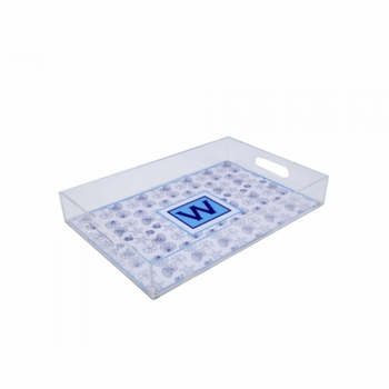Shell Lucite Tray
