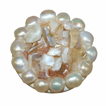 shell & pearl drawer knob