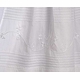 Short Sleeve Gown with Floral Shamrock Embroidery