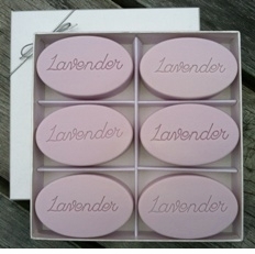 Signature Spa INSPIRE Soaps, Lavender (Sent of Six)