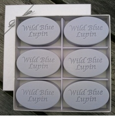 Signature Spa INSPIRE Soaps, Wild Blue (Set of Six)
