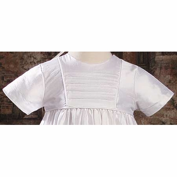 silk christening gown