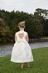 Silk Heart Back Ruffled Dress