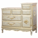 Silver French Changer with Gold Gilding, Moulding and Tray