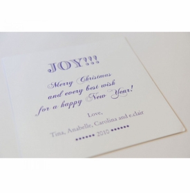 Simple Joy Holiday Card