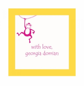 Single Monkey Gifts Stickers