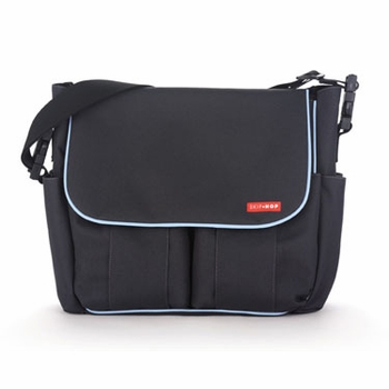 skip hop dash diaper bag - charcoal