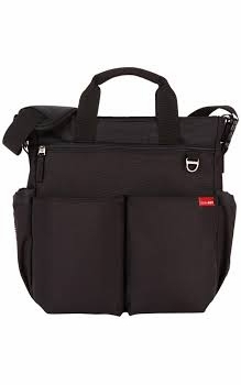 Skip Hop Duo Diaper Bag - Black