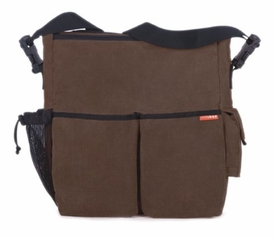 Skip Hop Duo Diaper Bag - Chocolate Corduroy