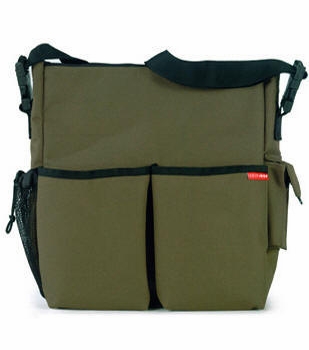 Skip Hop Duo Diaper Bag - Olive