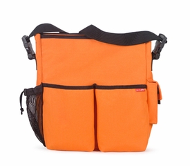 skip hop duo diaper bag - orange