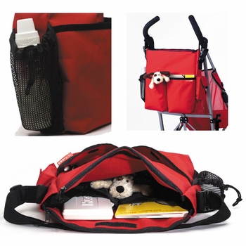 skip hop duo diaper bag - red