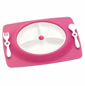 Skip Hop Feeding Mat - Raspberry