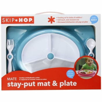 Skip Hop Feeding Mat - Sky Blue