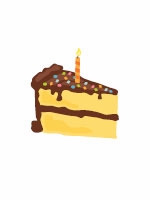 slice of cake