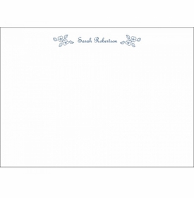 Small Flowers Social Stationery