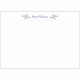 small flowers social stationery