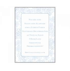 Snow Shower Invitation Cards
