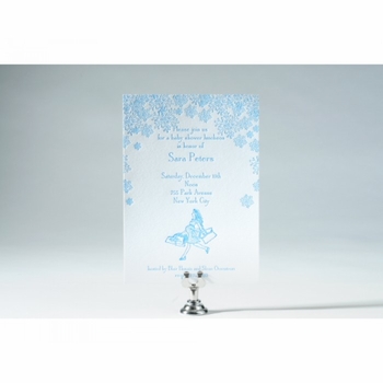 snowy baby shower baby showers