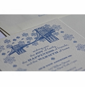Snowy Brooklyn Holiday Card