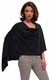 Solid Color Cashmere Poncho