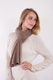 Solid Color Cashmere Poncho