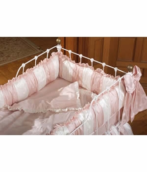 Sorbonne Crib Bedding (Custom Colors Available) (Contact Us for Pricing)