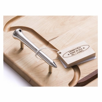 soundview millworks golf tee appetizer handle board