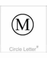 soundview millworks monograms and frames circle letter